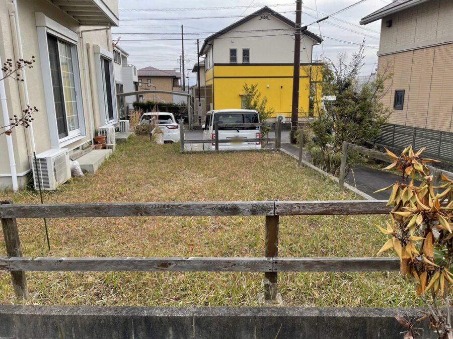 リフォーム前の外構別角度（添付画像）