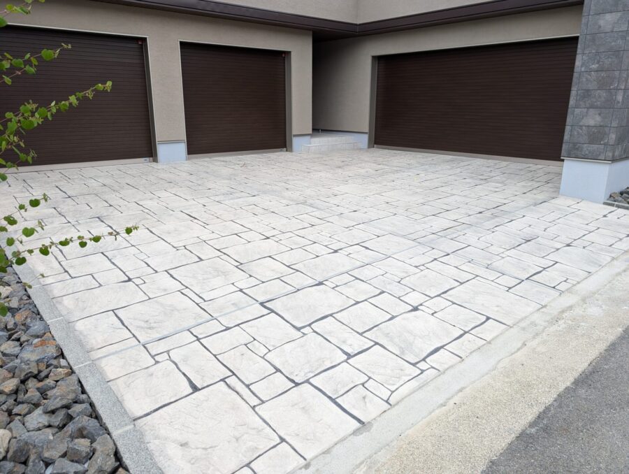 桑名市 外構 来客動線