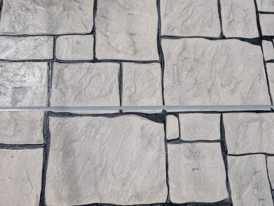 桑名市 スタンプコンクリート 型押し