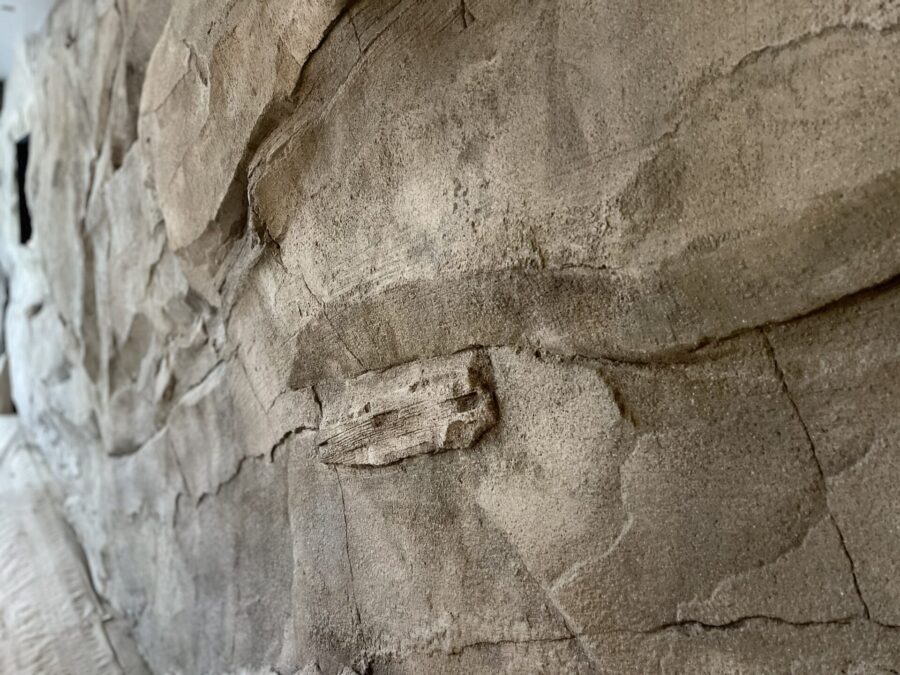 モルタル造形の彫刻工程｜左官によるカービングとテクスチャーのディテール