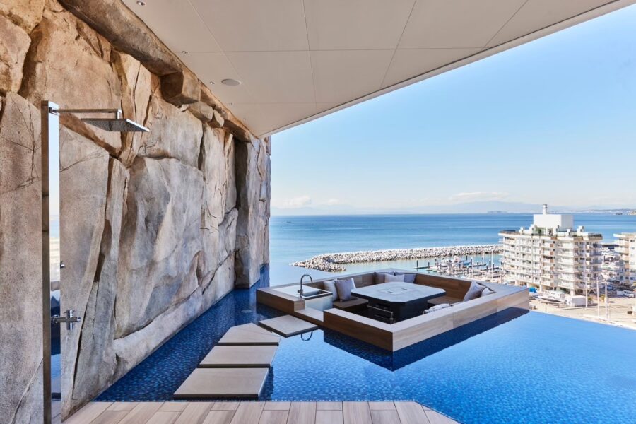 展示場の擬岩サンプル｜写真では伝わらない2割を体感