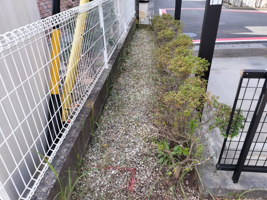 四日市市 外構リフォーム 駐車場スタンプ仕上げ