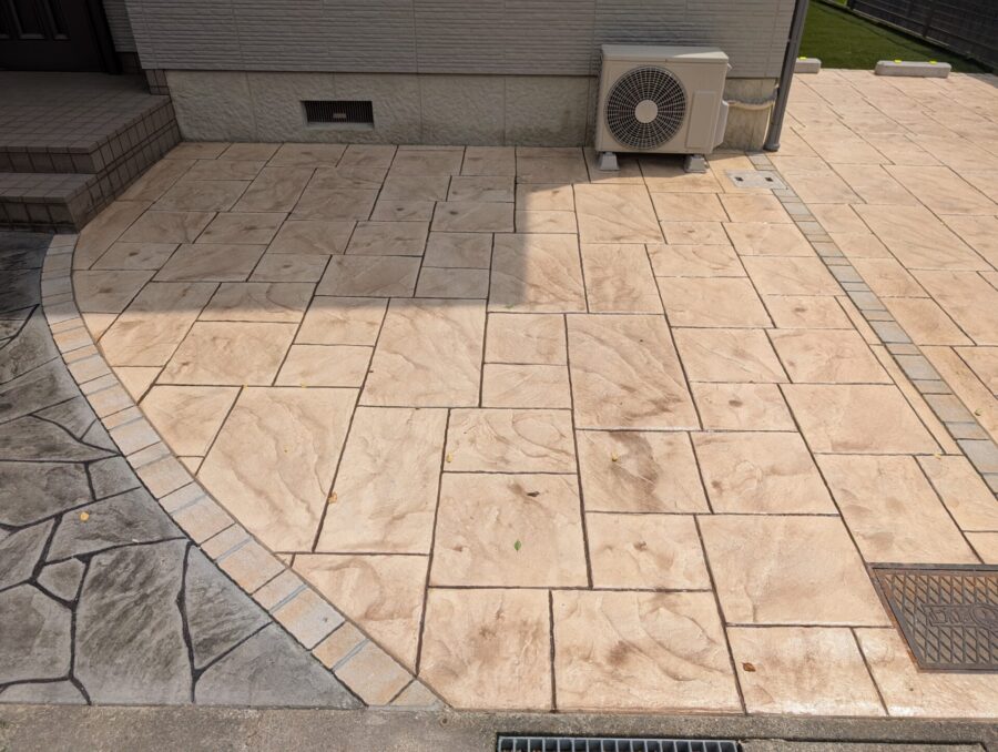 松阪市 外構リフォーム 完成 全体写真