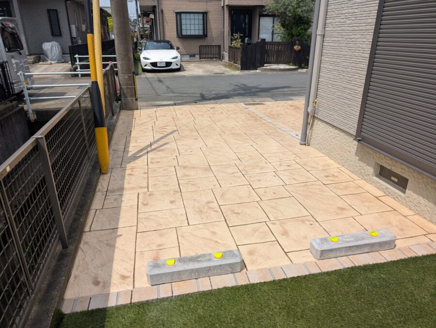 松阪市 外構リフォーム 施工デザイン事例