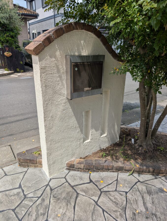 松阪市 外構リフォーム 完成 アプローチ部分