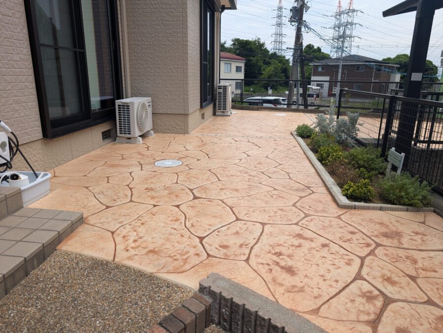 四日市市 外構リフォーム 水栓柱周辺