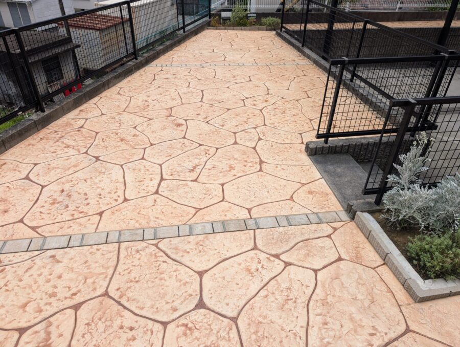 四日市市 外構リフォーム 完成全景