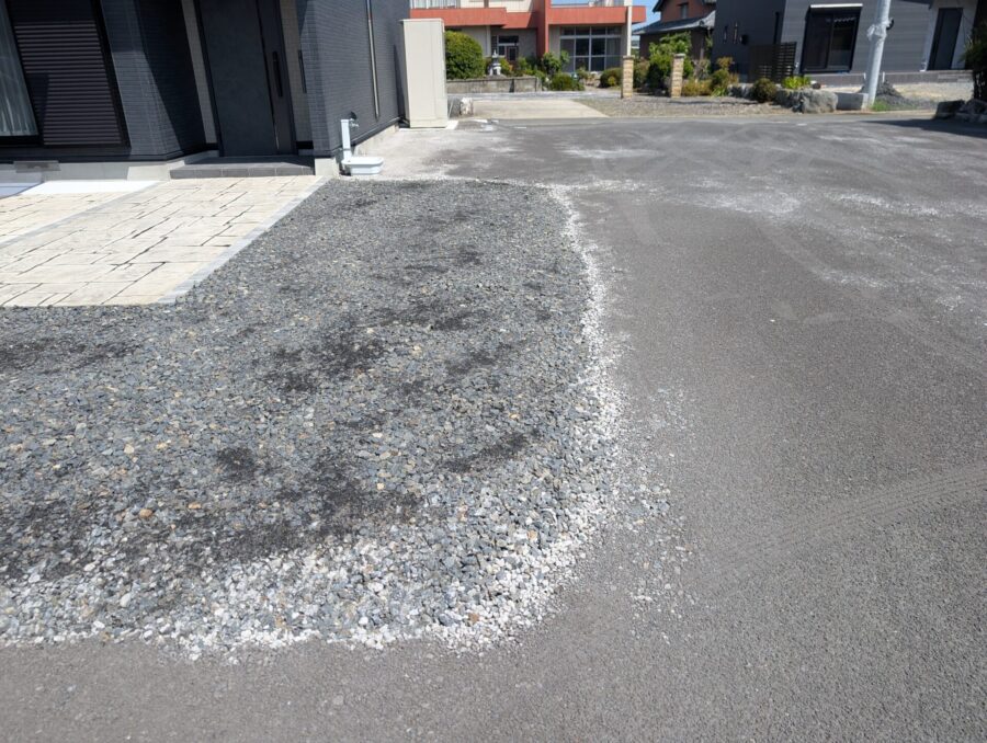 前面道路との取り合い状態