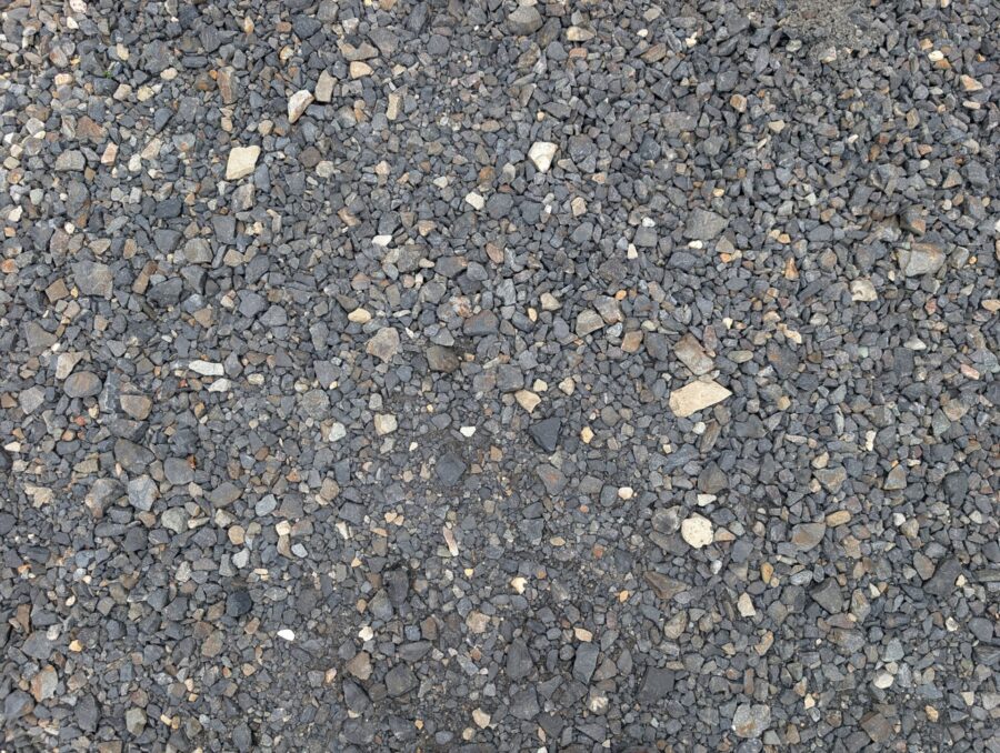 C40砕石を使用した駐車場完成例