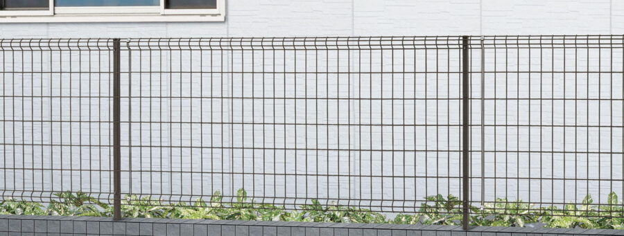 スチールメッシュフェンス例