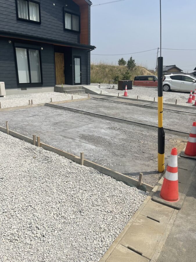 コンクリート打設仕上げ 三重郡菰野町