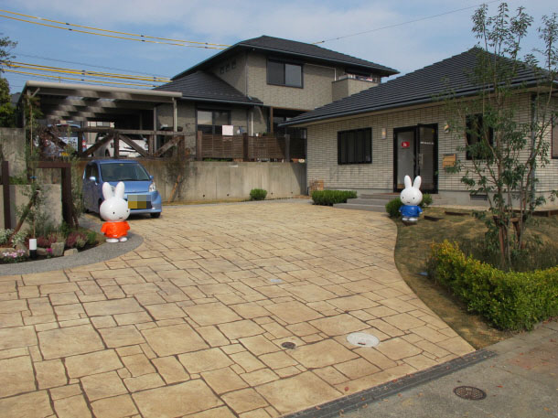 スタンプコンクリート施工事例 No.15
