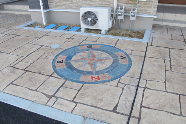 スタンプコンクリート施工事例 No.30